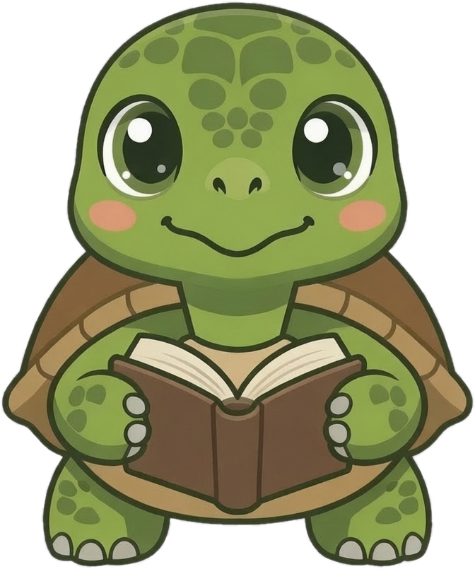 VerseTurtle turtle mascot illustration