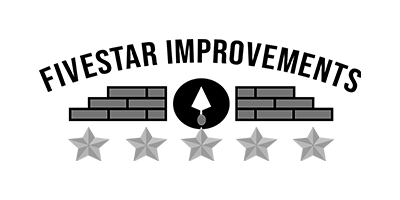 Five Star Masonry logo for professional web design by Boheema
