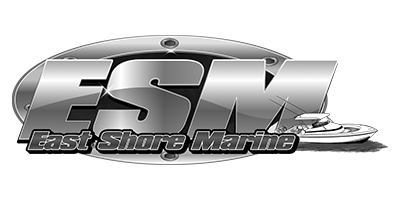 East Shore Marine client logo for web design services by Boheema.